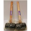 Image 1 : TWO WESTWARD RUBBER MALLETS