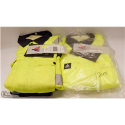 TWO DJUPVIK COVERALLS SIZE 48