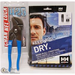 CHANEL LOCK 8" PLIERS SOLD WITH 3XL HELLY HANSEN