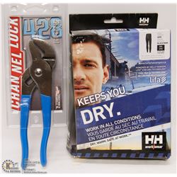 CHANEL LOCK 8" PLIERS SOLD WITH 3XL HELLY HANSEN