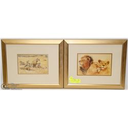 SET OF TWO SEREGHETTI PRINTS