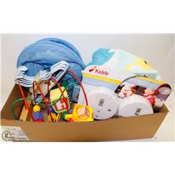 FLAT OF BABY BOY ITEMS