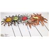 Image 1 : SET OF 5 CELESTIAL GARDEN STAKES INCLUDING