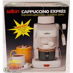 SALTON CAPPUCCINO EXPRESS CAPPUCCINO MAKER