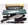 Image 1 : LOT OF 3 NEW KNIVES INCL SMITH AND WESSON TANTO
