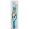 Image 1 : NEW DESIGNER TEAL BRACELET WATCH