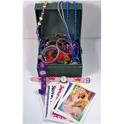 1 - TREASURE CHEST OF KIDS JEWELRY
