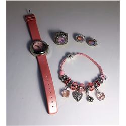 11 - PANDORA STYLE BRACELET SET