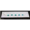 Image 1 : #14-SANTA ROSA TURQUOISE BRACELET