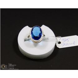 #8-IOLITE GEMSTONE RING