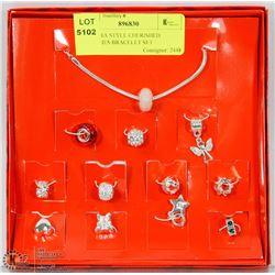 PANDORA STYLE CHERISHED MEMORIES BRACELET SET