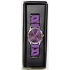 Image 1 : NEW BRIGHT PASTEL LINKED SILICONE WATCH (PURPLE)