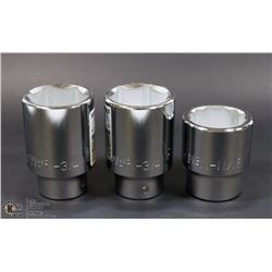 THREE WESTWARD SOCKETS