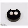 Image 1 : #28-FRESH WATER PEARL EARRINGS