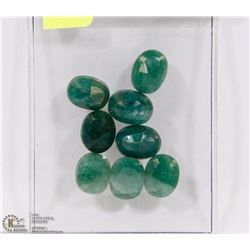 #58-NATURAL EMERALD GEMSTONES 67.5CT