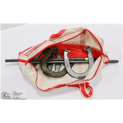 NEW SET OF HORSESHOES WITH PEGS