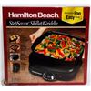 Image 1 : HAMILTON BEACH STEP SAVOR SKILLET/GRIDDLE
