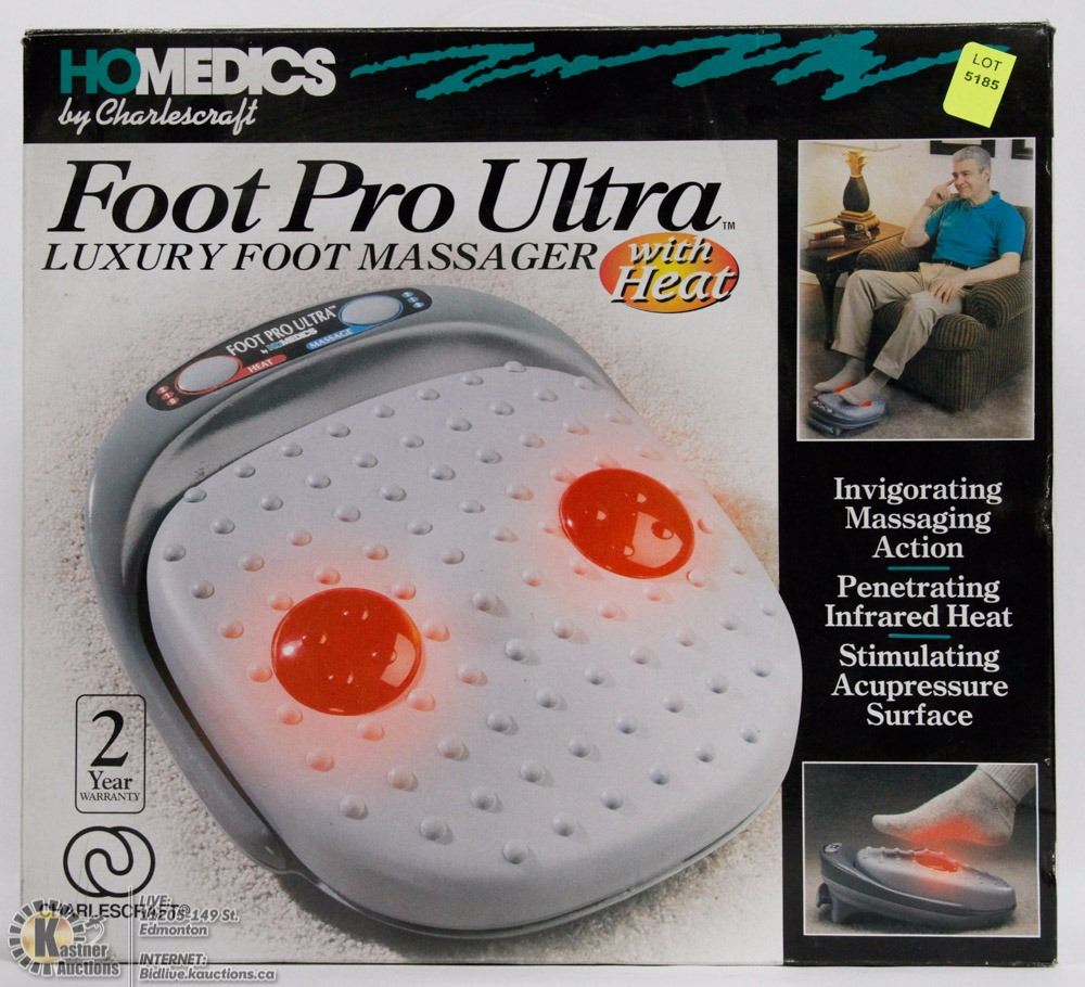 HOMEDICS FOOT PRO ULTRA FOOT MASSAGER WITH HEAT