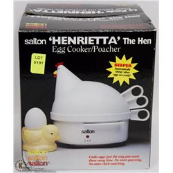SALTON HERNIETTA EGG COOKER/POACHER