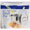 Image 1 : GT COLLECTION 16L STAINLESS STEEL STOCK POT