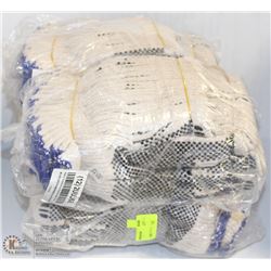 48 PAIRS OF COTTON KNIT PVC BEADED WORK GLOVES