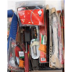 FLAT OF ASSORTED BBQ ACCESSORIES