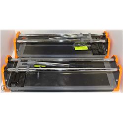 PAIR OF HDX TILE CUTTERS, 1 MISSING BLADE