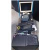 Image 2 : COMPLETE MICROS POS SYSTEM W/ PRINTER, HP MONITOR,