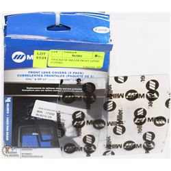 PACK OF 4 MILLER GENUINE FRONT LENS COVER