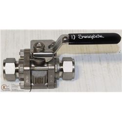 SWAGELOK  STAINLESS STEEL  VALVE 3/4"