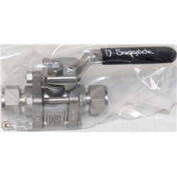 NEW SWAGELOK  STAINLESS STEEL  VALVE 3/4"