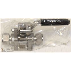 NEW SWAGELOK  STAINLESS STEEL  VALVE 3/4"