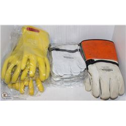 6 ASSORTED PAIRS OF SALISBURY GLOVES