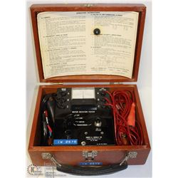 JAMES G BIDDLE MOTOR ROTATION TESTER