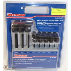 NEW WESTWARD HEX KEY SET