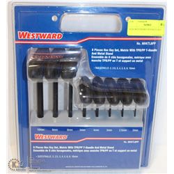 NEW WESTWARD HEX KEY SET