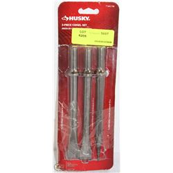 3 PIECE HUSKY CHISEL SET