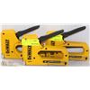 Image 1 : SET OF 3 DEWALT HAND STAPLERS