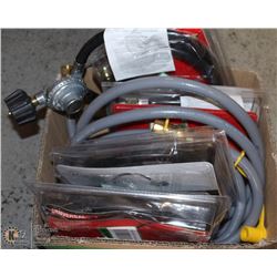 FLAT OF REPLACEMENT HOSES AND REGULATORS