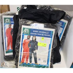 5 SETS OF 'PUT IT ON" SIZE 56 WORK COVERALLS