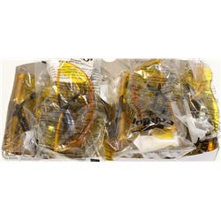 BOX OF 10 CONDOR SAFETY GLASSES HIGH VIS YELLOW