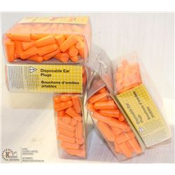 5 CONDOR SOFT FOAM EAR PLUGS