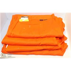 4 PAIRS BIGBILL ORANGE WORK PANTS