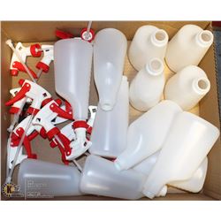 LOT OF 12 - 22OZ SPRAY BOTTLES