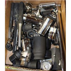 FLAT OF VARIOUS NEW HEAVY DUTY SOCKETS AND