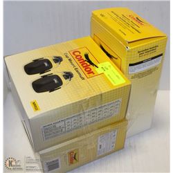 SET OF 2 CONDOR CAP MOUNT EAR MUFFS WITH 1 BOX