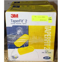 2 BOXES OF TAPERFIT EAR PLUGS