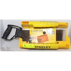 STANLEY MITRE BOX + SAW