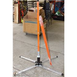 QUADRA-FLEX-V PORTABLE TRAFFIC CONTROL SIGN STAND