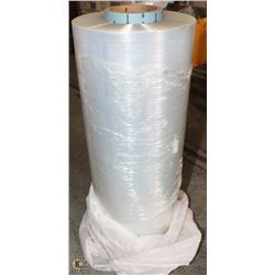 LARGE ROLL OF SHRINK-WRAP 19.5" X UNKNOWN LENGTH